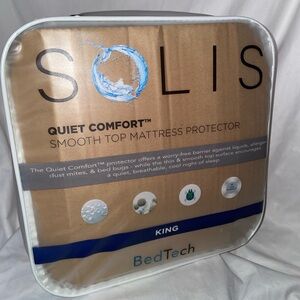 Solis Mattress Protector - King, White